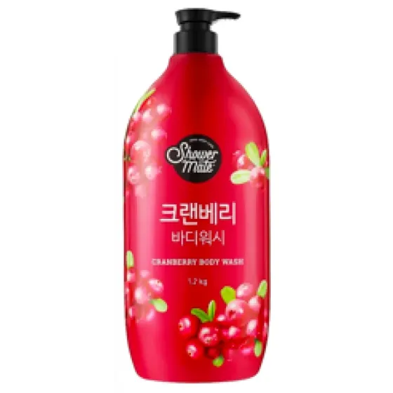 Гель для душу Kerasys Shower Mate Cranberry з ароматом журавлини 1200 мл Львів