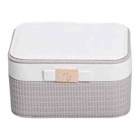 Скринька для прикрас з еко шкіри 15.5×11.5×8.5 ​​органайзер для ювелірних виробів HP-5-37BE Київ