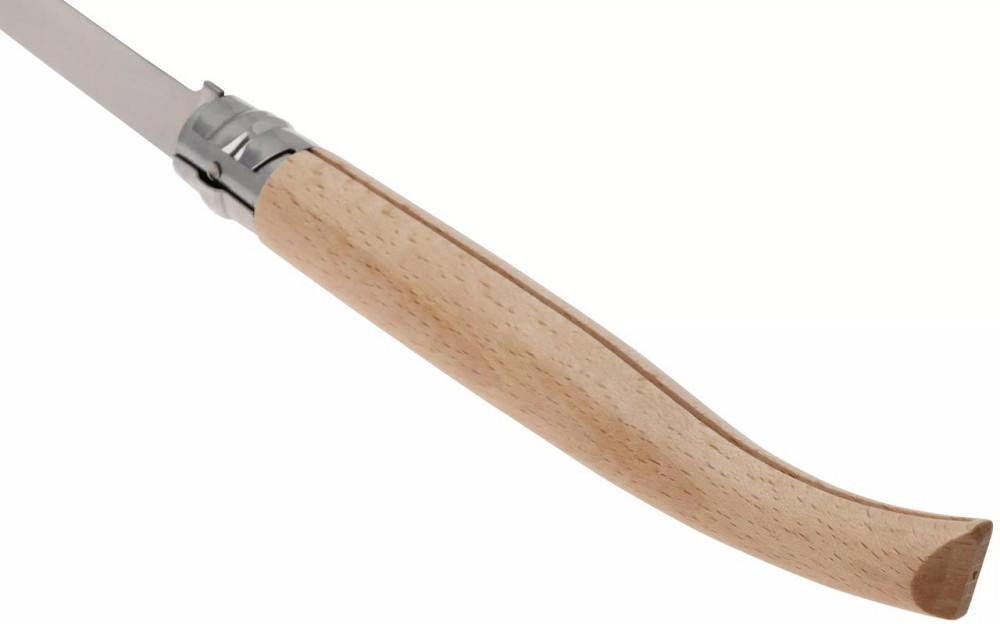 Кухонний ніж філейний Opinel No.15 «Slim Beech» (002561) Нержавіюча сталь Нововолинськ - фото 5