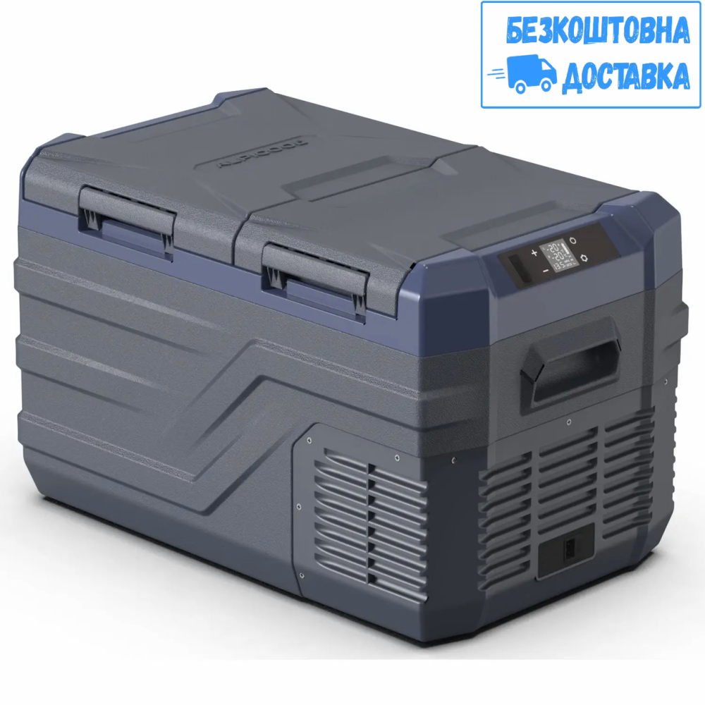 Компрессорный автохолодильник Alpicool NLS45 (31 литр). Двухкамерный. До -20℃. Питание – 12, 24, 220 вольт Киев - изображение 1