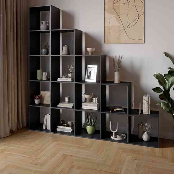 Стеллаж М-ЗОН Джеко 1776 Антрацит (MZN-031009) Львов