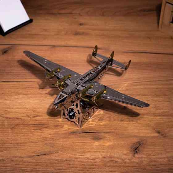 Колекційна модель-конструктор Metal Time Splashing Dreamer Боїнг-314 механічний (MT053) Харків