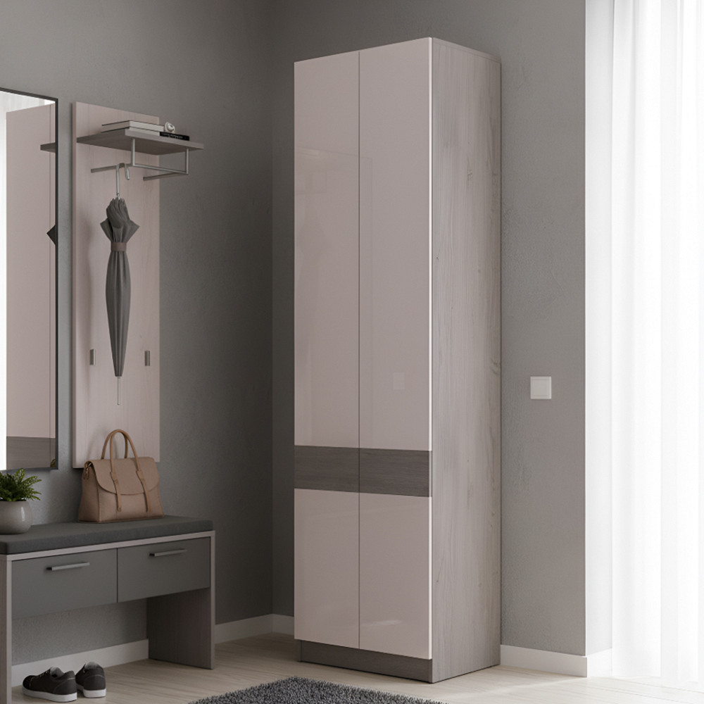 Шкаф для одежды Doros Сола Канноло/Кашемир ДСП 60х40х215 (DRS-011896) Днепр - изображение 1