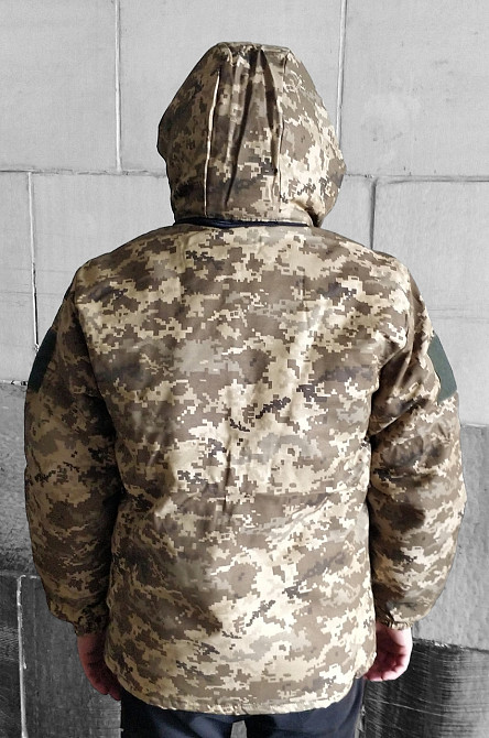 Куртка зимова чоловіча піксель бушлат XXL Одеса - фото 4