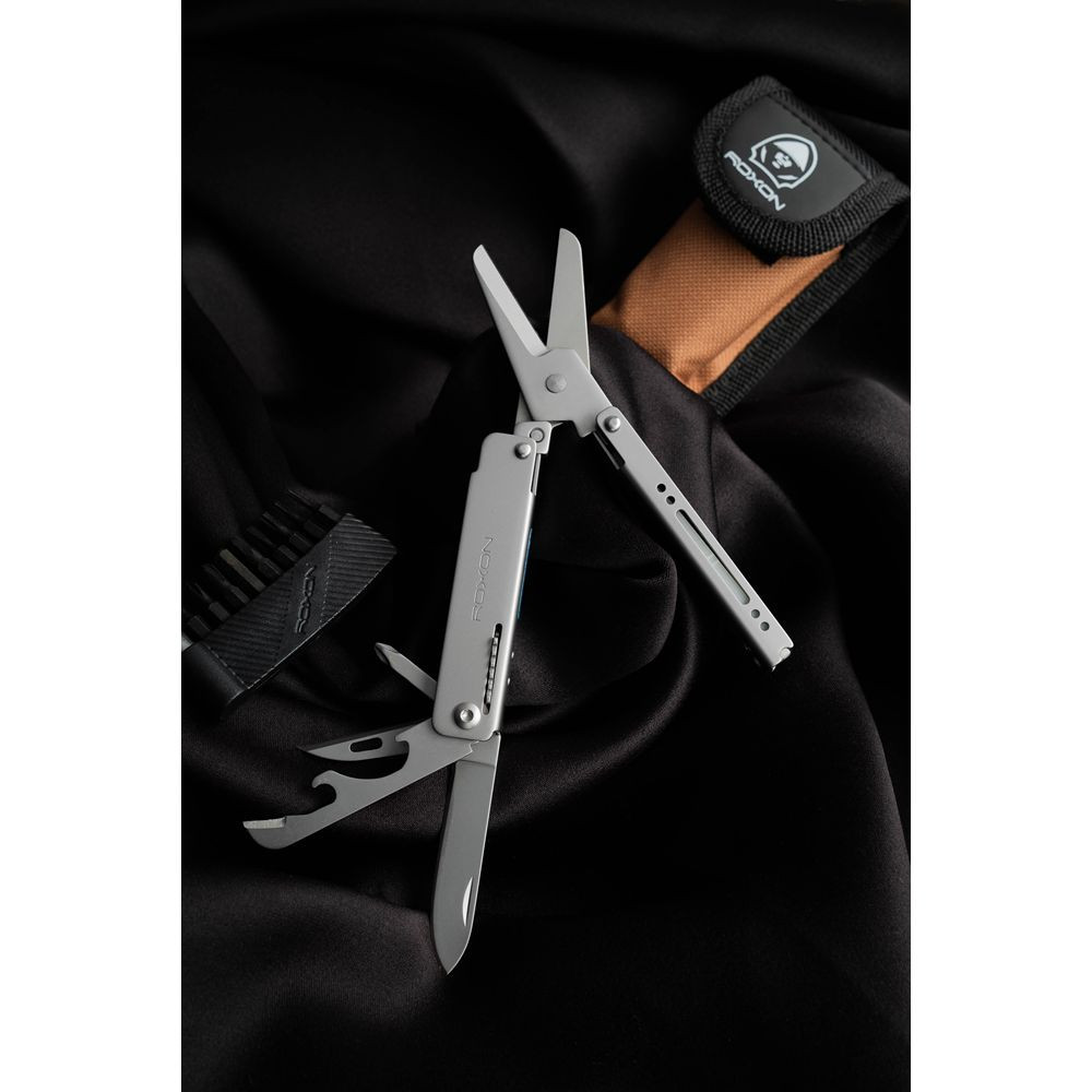 Міні мультитул Roxon M3 зі змінними бітами, сірий Киев - изображение 17