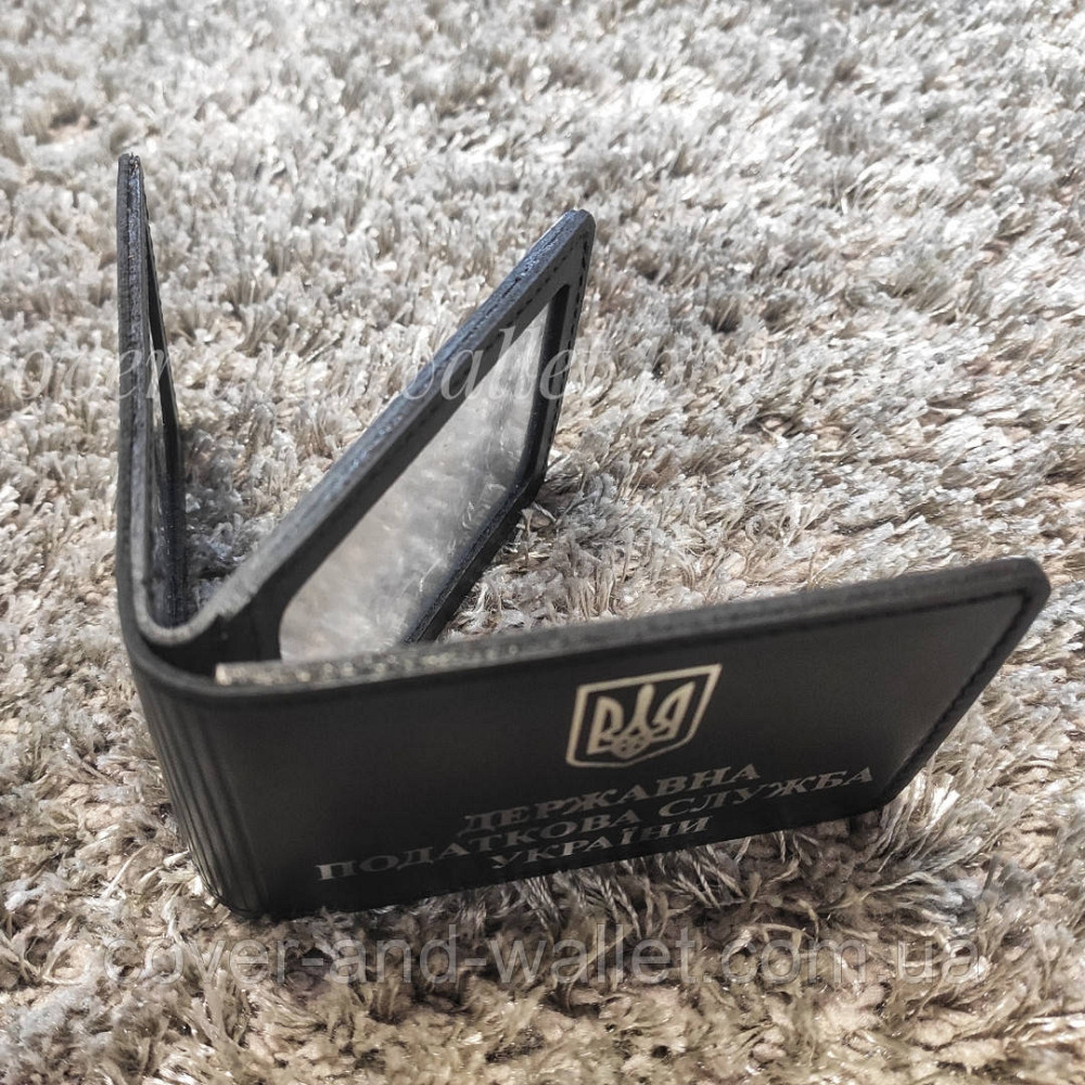 Обкладинка з додатковим відділеням на посвідчення "Державна податкова служба України" Київ - фото 8