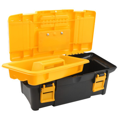 Ящик для інструментів Tolsen 34х18х13 см, 3 органайзера, піддон (80190) Вінниця - фото 1