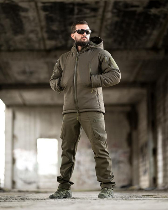 Зимовий тактичний костюм PANCER олива ТР6496 Одеса - фото 13