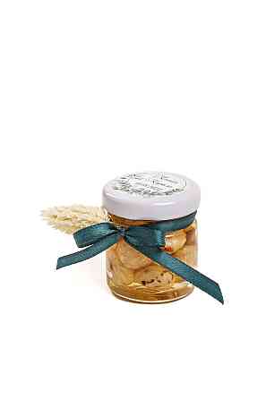 Бонбоньерка с медом и фундуком DaVi. Подарок гостям на крестины, свадьбы. Одесса