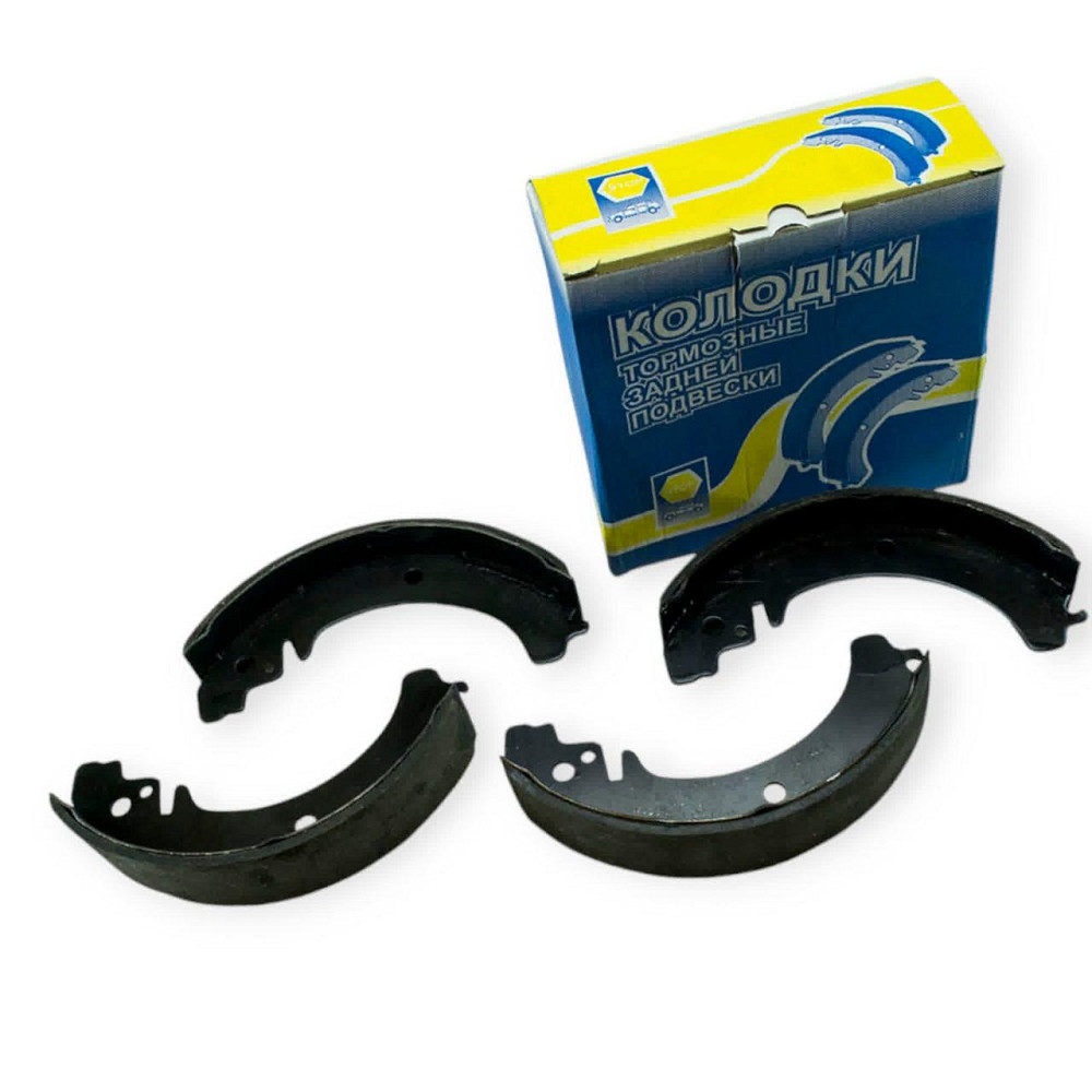 Колодки 2101-2107, 2121-21214, 2123 задние (Николаев) (к-кт 4 шт) тормозные Мукачево - изображение 1