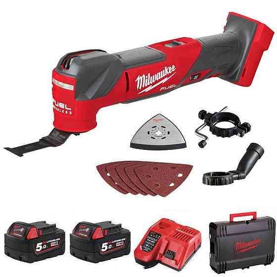 Інструмент багатофунціональний акумуляторний MILWAUKEE M18 FUEL FMT-502X 4933478492 (+ заряд.пристрій, 1 Одесса