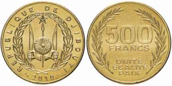 Djibouti Джибути 500 Francs 2010 UNC Полтава