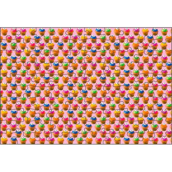 Головоломка-пазлі "Cup Cake" Рівне - фото 2