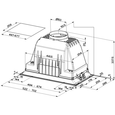Витяжка кухонна Faber Inka Lux Smart Ev8 X A70 (305.0604.604) Вінниця - фото 2