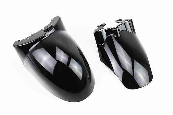 Yamaha VINO SA26 - 4т пластик - к-кт фарбовані 8 деталей, ЧОРНИЙ Киев