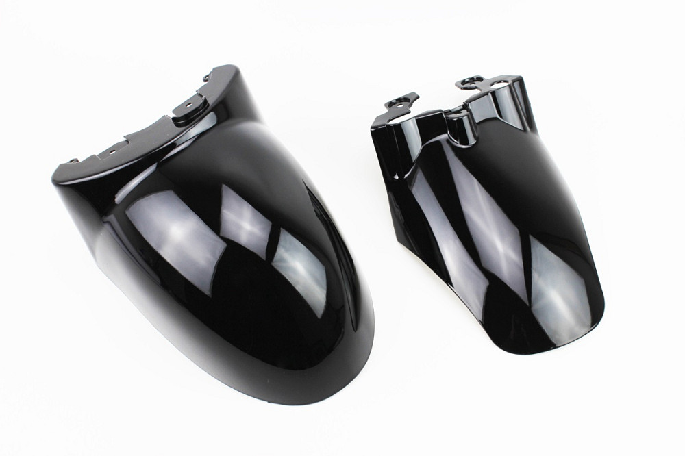 Yamaha VINO SA26 - 4т пластик - к-кт фарбовані 8 деталей, ЧОРНИЙ Киев - изображение 1