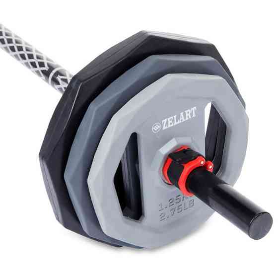 Штанга для фітнесу й аеробіки на 17.5 кг Zelart 0926 довжина-1,4 м 30 мм Київ