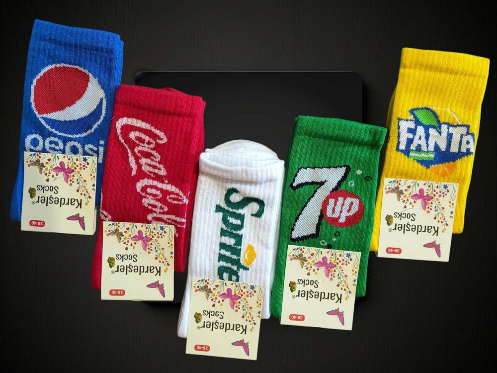 Шкарпетки чоловічі в наборі з 5 шт. Kardesler Socks. Розмір 36-40 Київ - фото 5