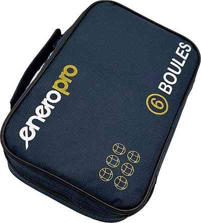 М'ячі для гри в петанк Enero Pro з чохлом, чорні Київ