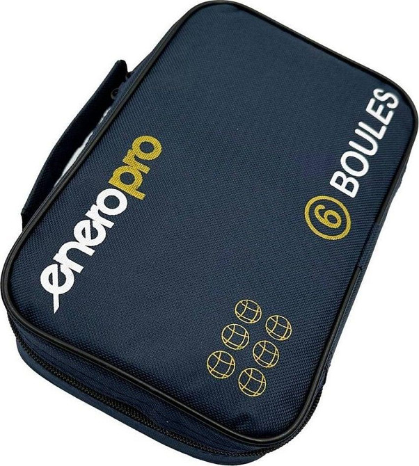 М'ячі для гри в петанк Enero Pro з чохлом, чорні Київ - фото 5