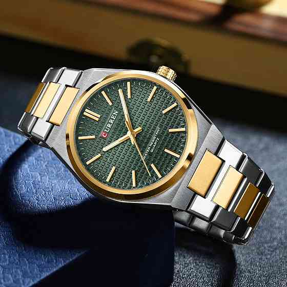 Curren 8439 Silver-Gold-Green SBR Київ