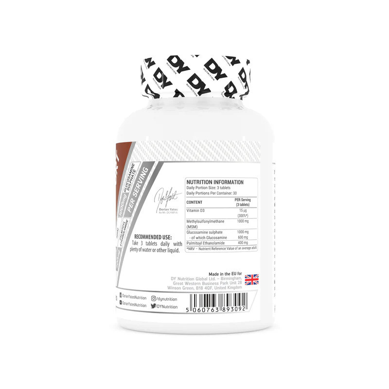 Для поддержания здоровья суставов DORIAN YATES NUTRITION JOINT SUPPORT 90 TAB Луцк - изображение 2