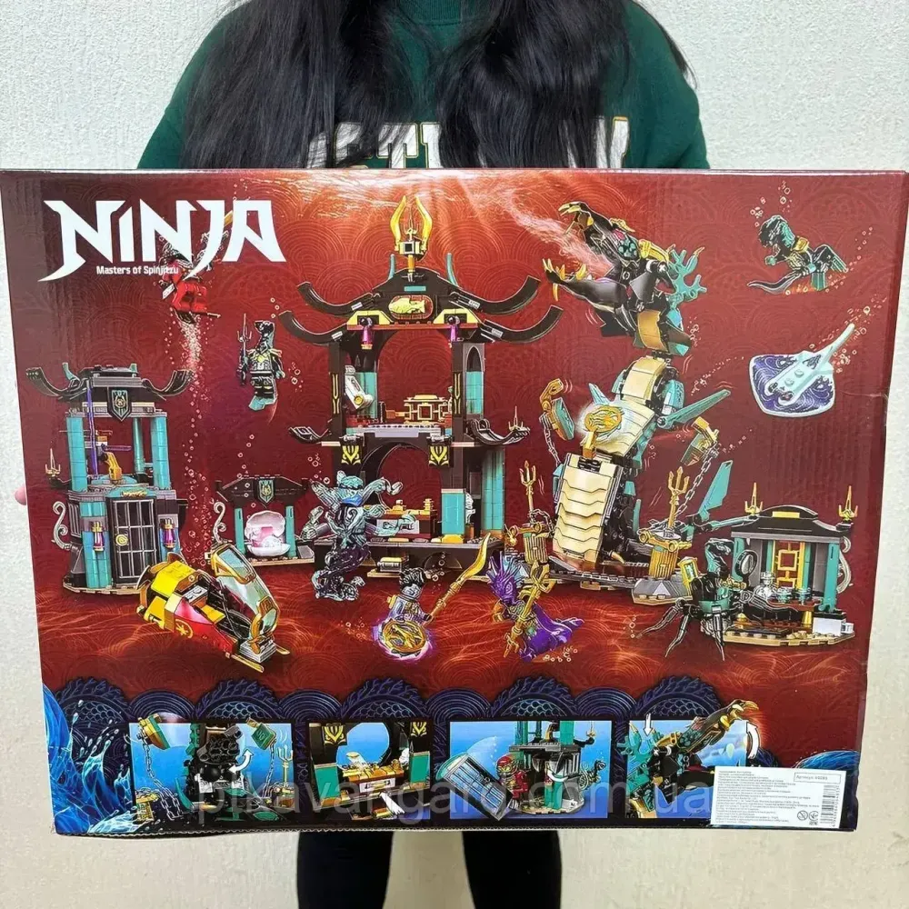 Конструктор Ninjago 60085 підводний храм 1096 деталей з фігурками Хмельницький - фото 3
