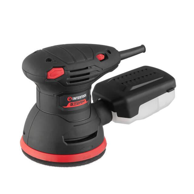 Шліфмашина эксцентрикова INTERTOOL WT-0541, 0,3 кВт,12000 об/хв, 125 мм, STORM - для чистого шліфування Львів - фото 7