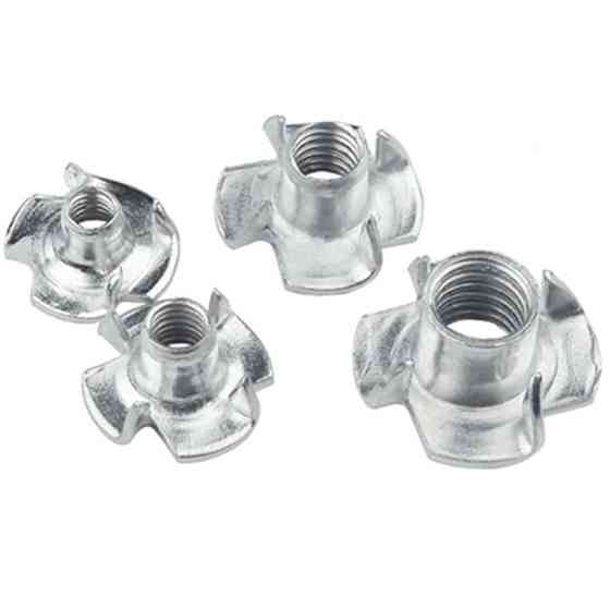 Набор врезных мебельных гаек 80 шт для дерева Киев