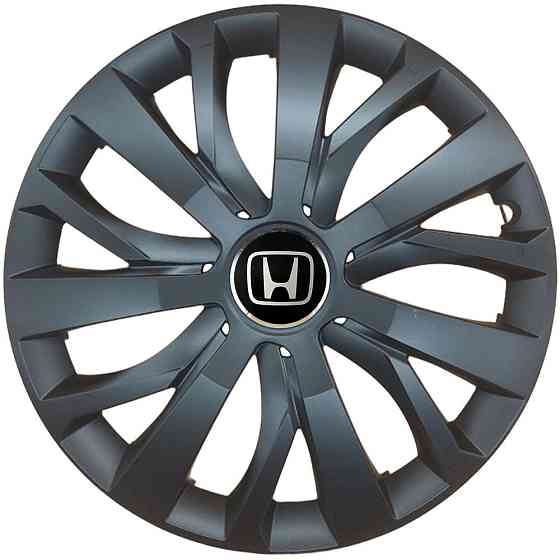 Автомобильные модельные колпаки R16 SJS Honda 432 4шт, черные Винница