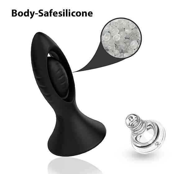 Анальний стимулятор Watchman Black, 9 vibration functions Sex Aura Київ