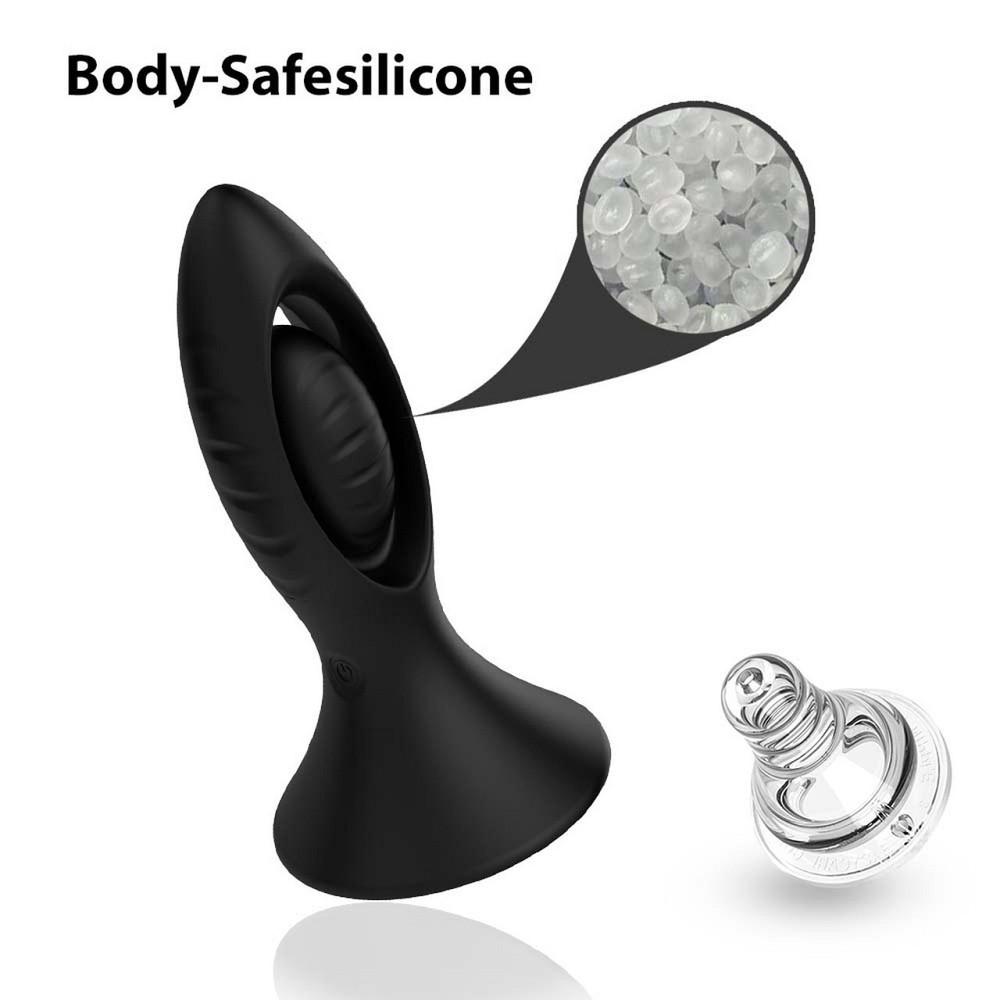 Анальный стимулятор Watchman Black, 9 vibration functions Sex Aura Киев - изображение 6