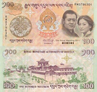 Бутан / Bhutan 100 Nhultrum 2011 Pick 35 UNC Commemorative Полтава - изображение 1