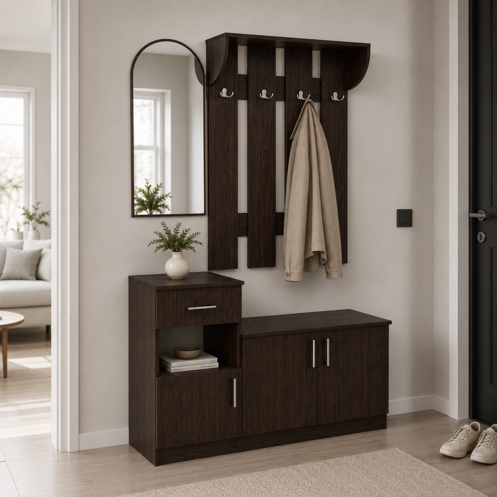 Прихожая Алиса, Венге Магия, 1000/400/1880, 57, 2 Львов - изображение 9