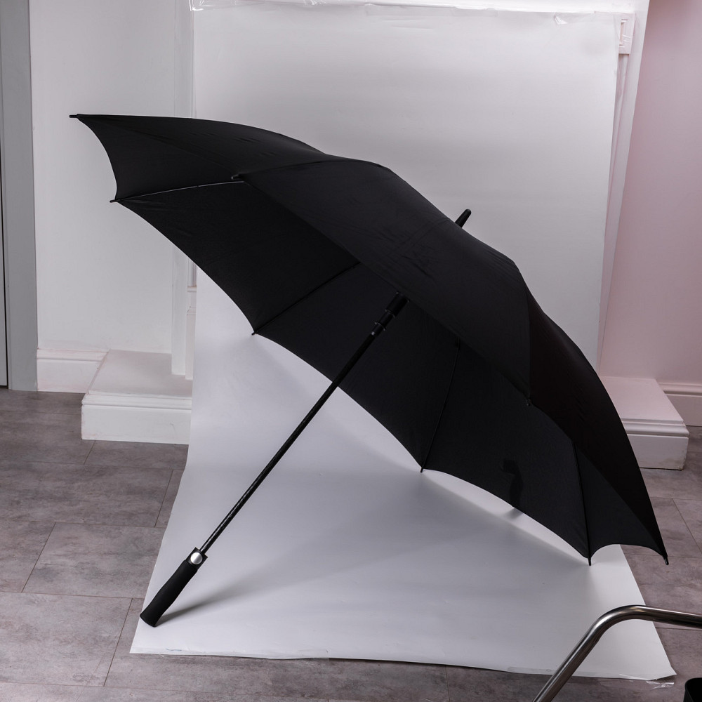 Зонт-трость классический прочный надежный из полиэстера от дождя HP-23-17 Киев - изображение 10
