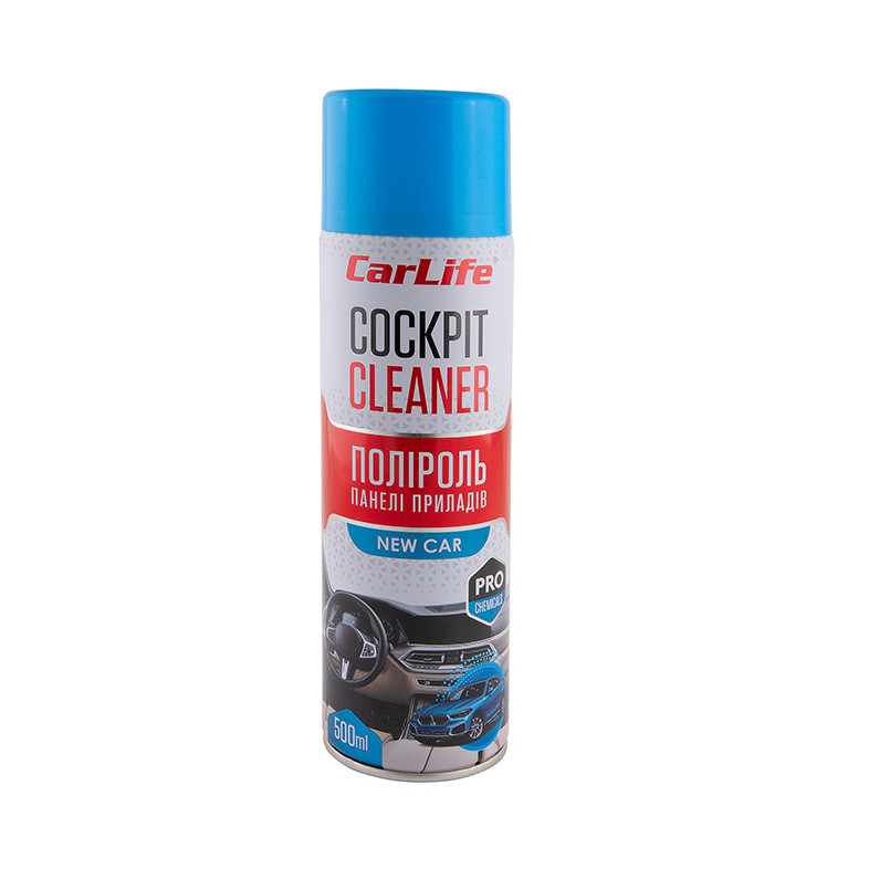 Полироль для панели приборов CarLife Cockpit Cleaner Новая машина, 500мл Львов - изображение 1