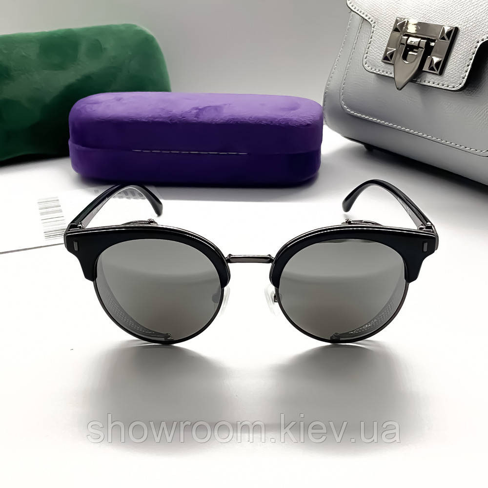 Жіночі сонцезахисні дзеркальні окуляри Polarized (7584) Київ - фото 4