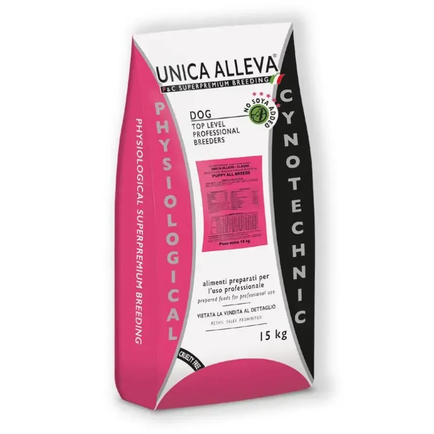 Повноцінний сухий корм для собак Геда Gheda Unica Alleva Classe корм для цуценят та самок в період вагітності з куркою, 15 кг Вінниця - фото 1