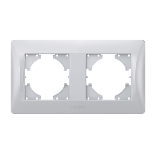 BINERA срібний шовк Рамка горизонтальна 2-а Videx Житомир - фото 1