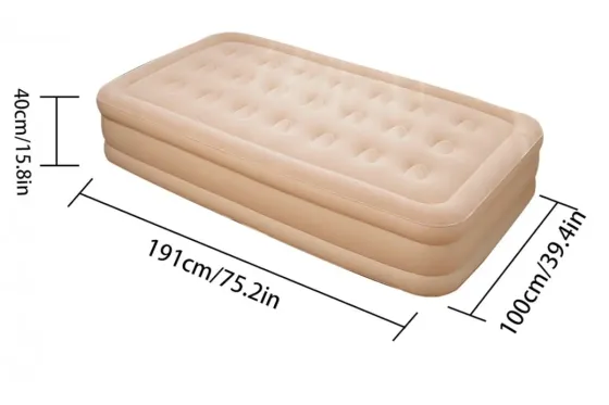 Надувной односпальный матрас JR-5061 (190*100-40см) Коломия