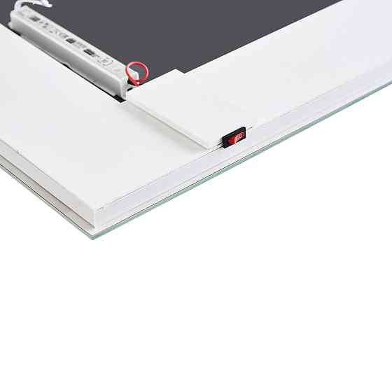 Дзеркало UNIO MRR-01 SQR-AA 600 x 800 mm LED FL Тернопіль