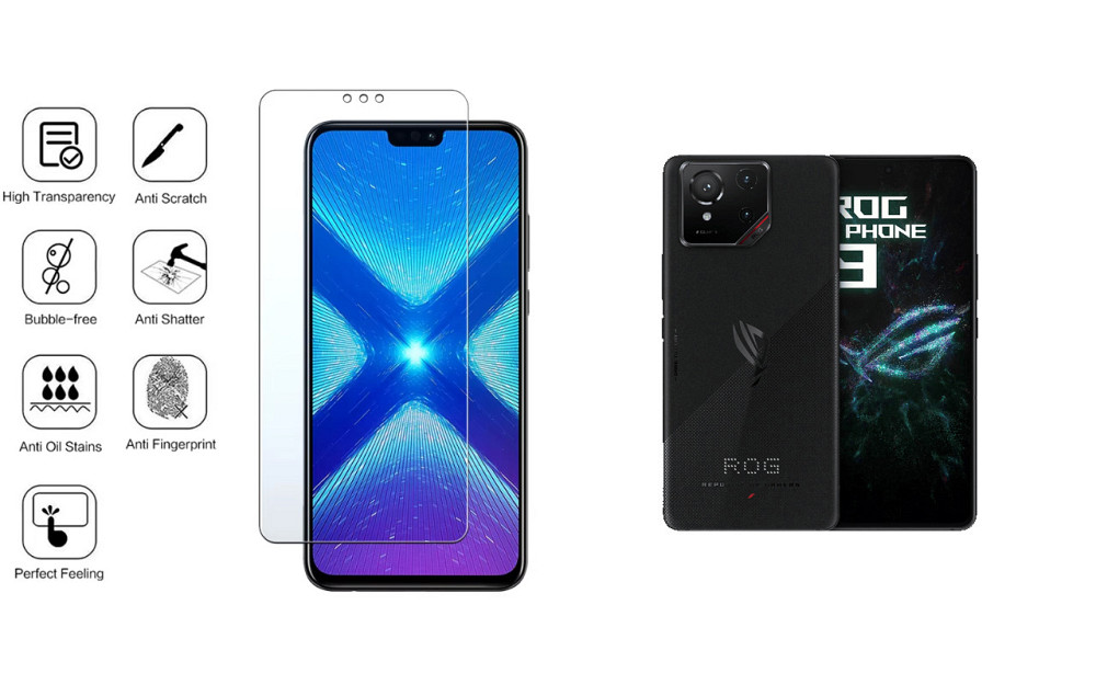 Защитное стекло NeoGlass для ASUS ROG Phone 9, Phone 9 Pro – ультрапрозрачное и устойчивое Киев - изображение 4