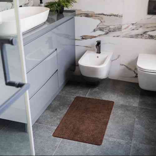 Килимок універсальний для підлоги вовна 60*90см коричневий Дариана Житомир