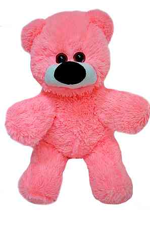 Плюшевый мишка Алина Бублик 55 см розовый Киев