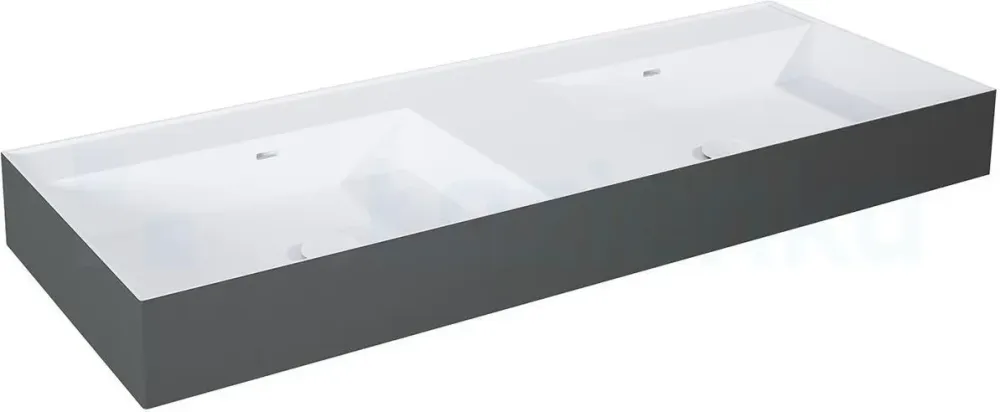 Раковина  Elita Solid-Surface Duo 120,5x45,5 RE041461246180 Киев - изображение 1