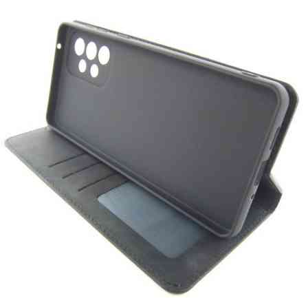 Чехол книжка Samsung A23 A235 A236 M23 M235 Кожаный (черный) Одесса