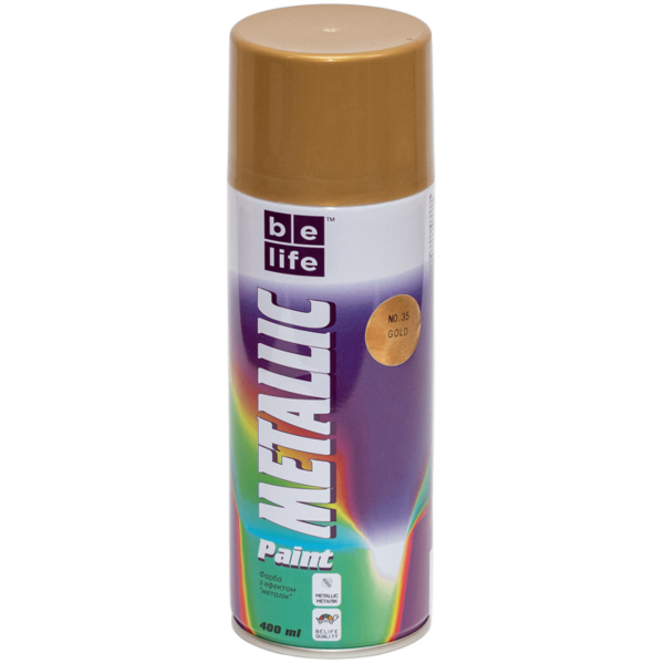 Belife краска №35 золото металлик 400 мл Харьков - изображение 1
