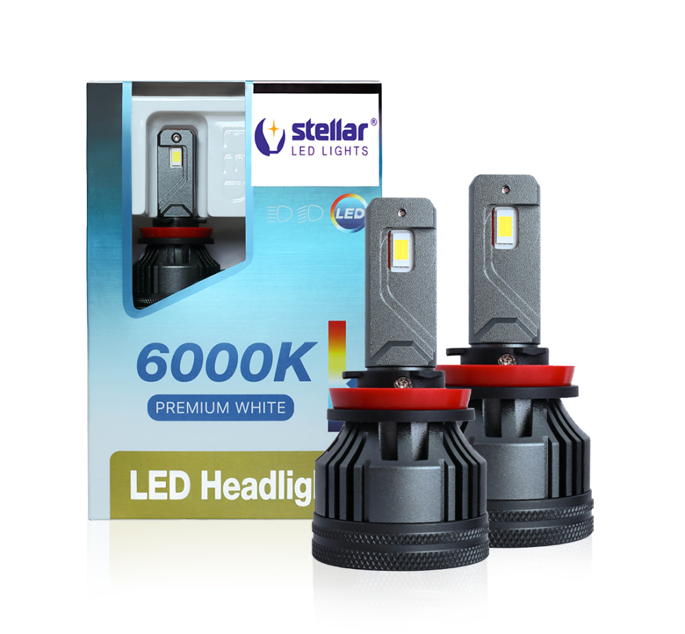 LED автолампи H11 STELLAR M65 Pro 65W 6000K 12–30V CANBUS EMC (комплект 2 шт.) Винница - изображение 7