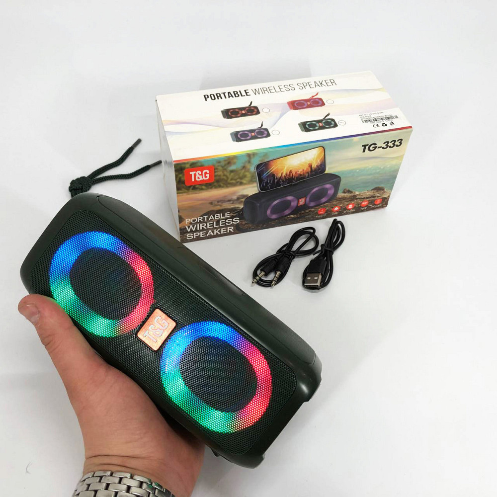 Колонка для домашньої вечірки TG333, Колонка портативна акумуляторна для вечірок на дачі DW-67 Львів - фото 13