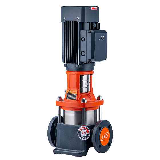 Насос відцентровий багатоступінчастий вертикальний 380 4кВт Hmax 55м Qmax 391.7л/хв нерж LEO 3.0 innovation Рівне